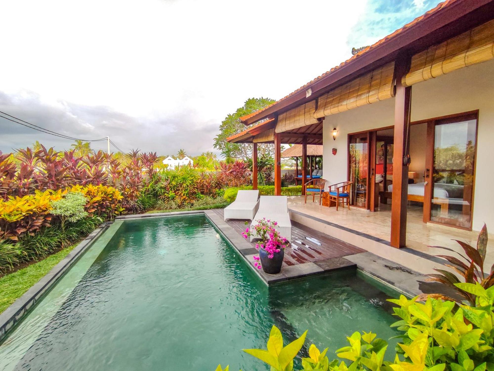 Villa Maya Ubud, Peaceful Rice Field View Экстерьер фото