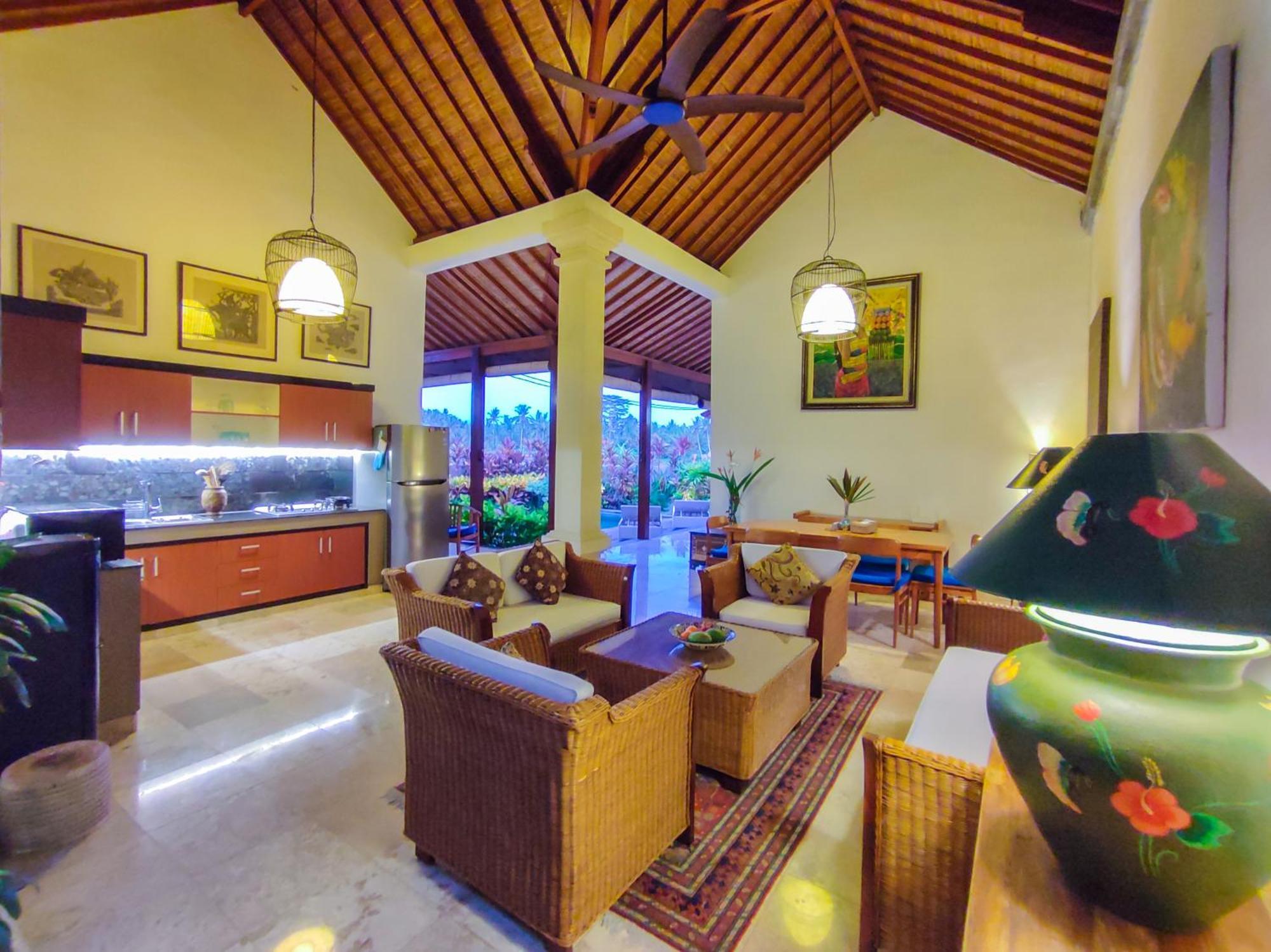 Villa Maya Ubud, Peaceful Rice Field View Экстерьер фото