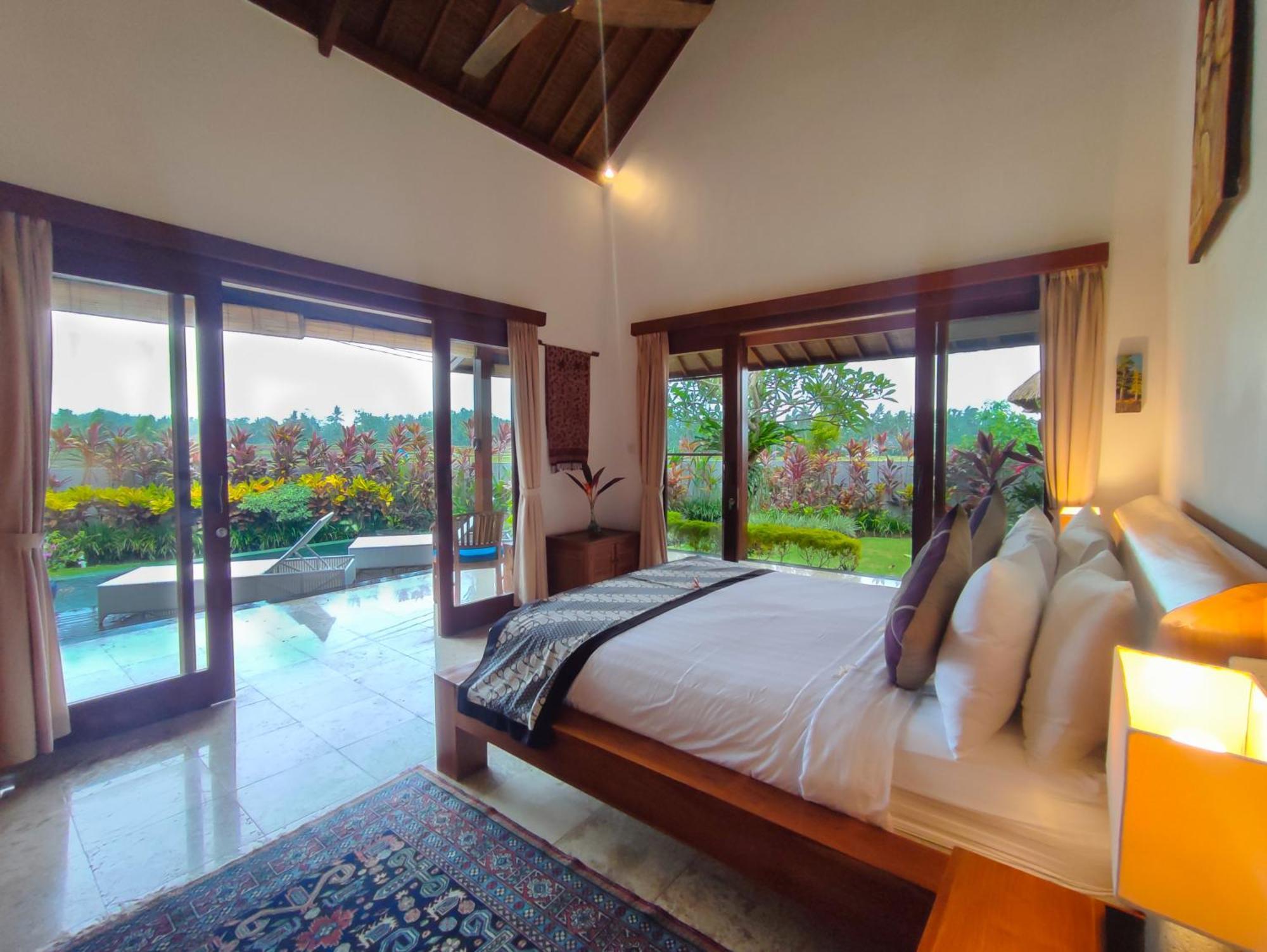 Villa Maya Ubud, Peaceful Rice Field View Экстерьер фото