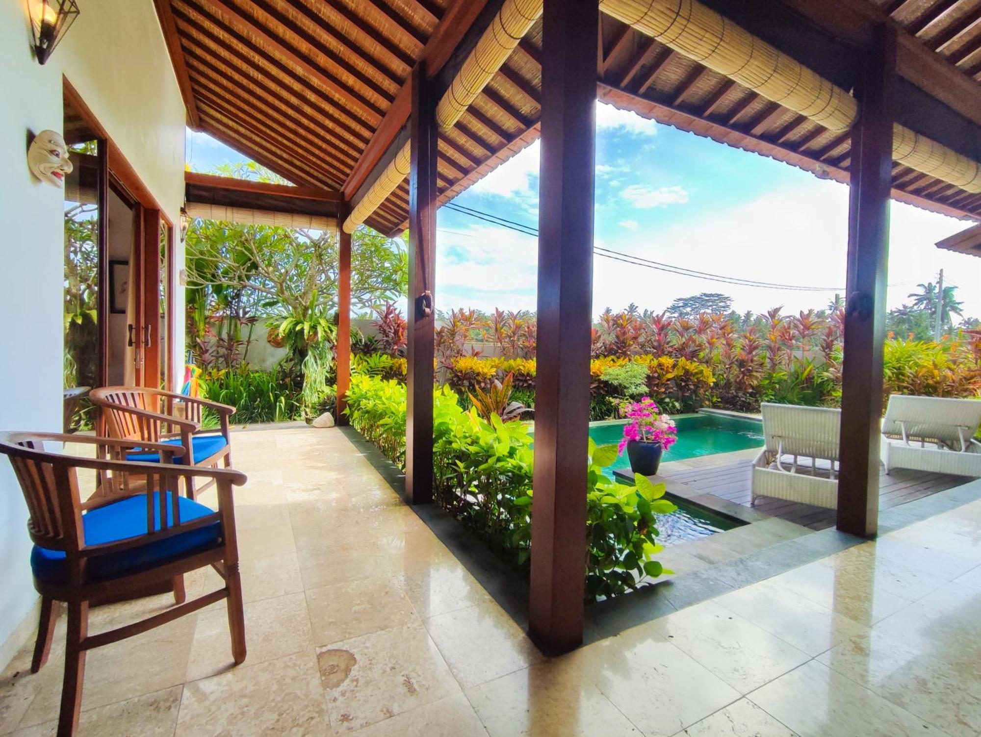 Villa Maya Ubud, Peaceful Rice Field View Экстерьер фото
